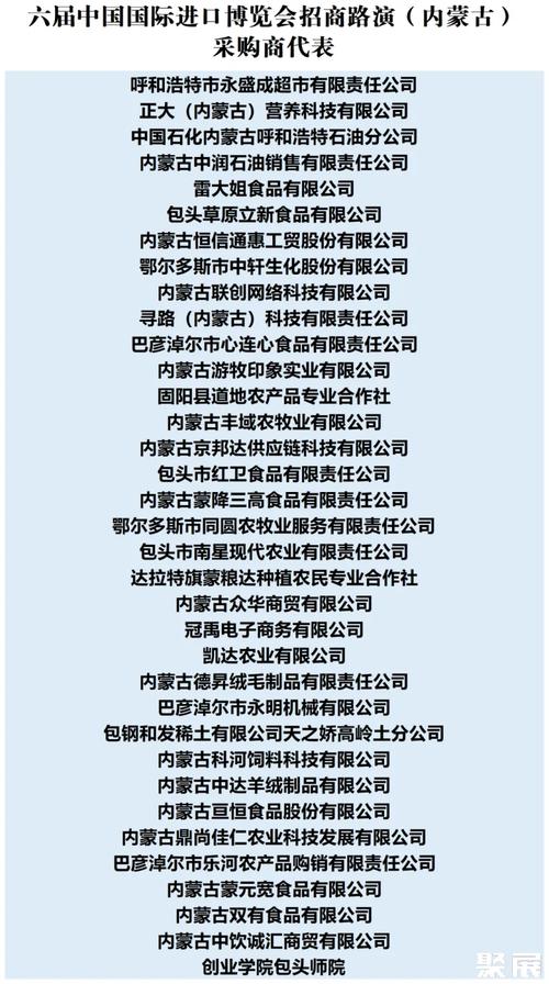 采购商名单食品及农产品展区的嘉吉,乐斯福,正大